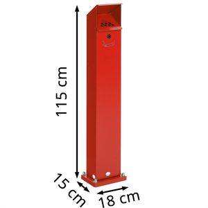 Produktbild für Aschenbecher VAR SG 124, 3944, für Outdoor, mit Dach