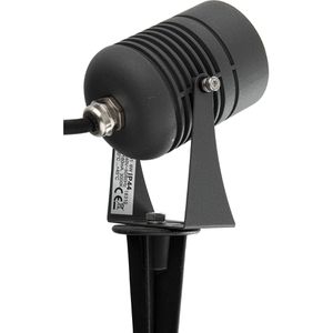 Produktbild für Gartenstrahler SLV Spike, schwarz, mit 6W LED