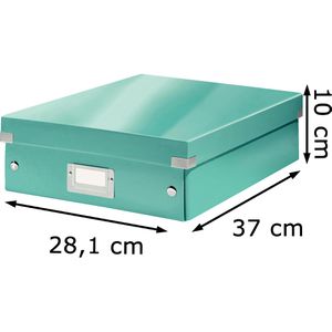 Produktbild für Aufbewahrungsbox Leitz 6058-00-51 Click&amp;Store 7,9L