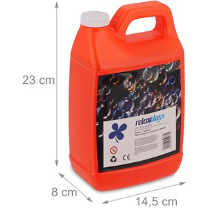 Produktbild für Seifenblasen-Flüssigkeit Relaxdays 2L