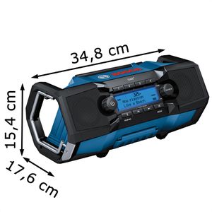 Produktbild für Baustellenradio Bosch GPB 18V-2 SC, Akku 18V