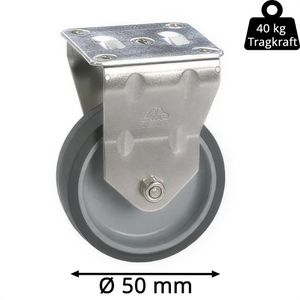 Produktbild für Apparaterolle Dörner+Helmer 772160, mit Anschraubplatte