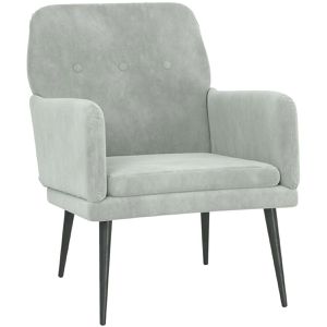 Produktbild für Loungesessel vidaXL 351404, hellgrau