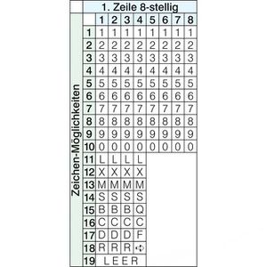 Produktbild für Preisauszeichner Blitz Textil 2644