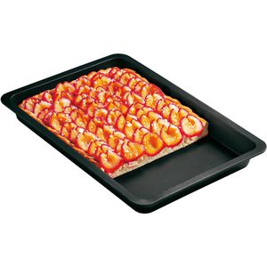 Produktbild für Backblech Zenker Black Metallic Pflaumenkuchen, aus Stahlblech