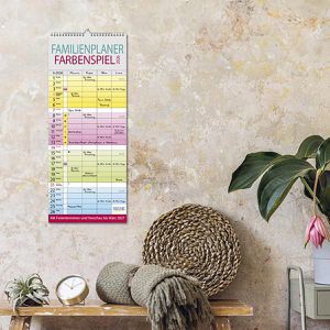 Produktbild für Familienplaner Korsch 240626, Farbenspiel, 2026