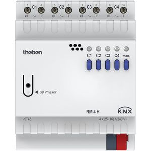Produktbild für Schaltaktor Theben RM 4 H KNX, 4940212, für Smart Home