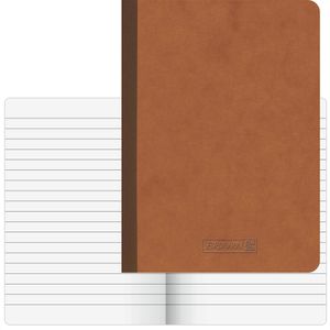 Produktbild für Notizbuch Brunnen FACT!plus, 104367170, braun, A6