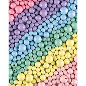 Produktbild für Perlen Folia 22993 Jumbo Pastel, zur Schmuckherstellung