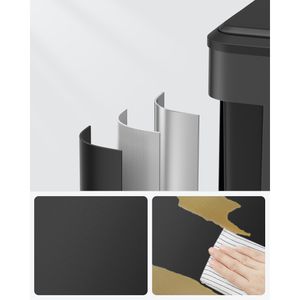 Produktbild für Mülleimer Songmics LTB544B02, schwarz