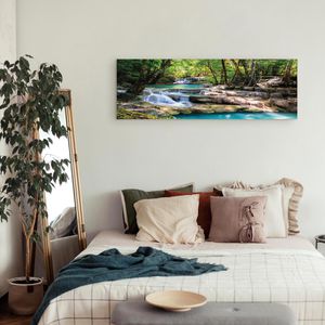 Produktbild für Wandbild Artgeist Wasserfall im Wald