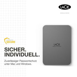 Produktbild für Festplatte LaCie Mobile Drive Secure STLR4000400