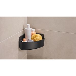 Produktbild für Duschablage Tesa Lavaa M Duschkorb, schwarz matt