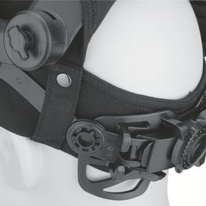 Produktbild für Schutzhelm-Nackenschutz Uvex Sonnenschutz, 9790170, schwarz
