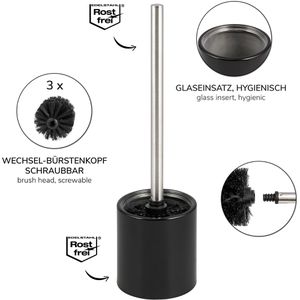 Produktbild für WC-Bürste Bremermann WC-Garnitur, 3 Ersatzköpfe
