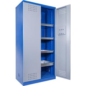 Produktbild für Umweltschrank Güde Typ II, 40695, lichtgrau