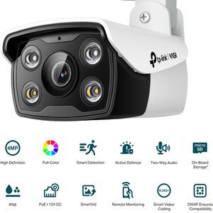 Produktbild für Überwachungskamera TP-Link Vigi C340 4 mm, außen