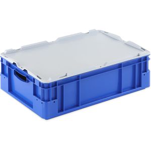 Produktbild für Eurobox Alpha-Paletten Silverline, blau, 30 Liter