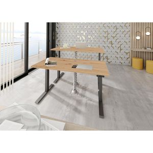 Produktbild für Schreibtisch Hammerbacher XDKB 19, asteiche / graphit