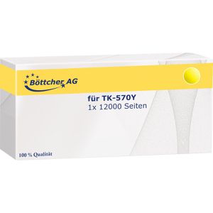 Produktbild für Toner Böttcher-AG für Kyocera TK-570Y