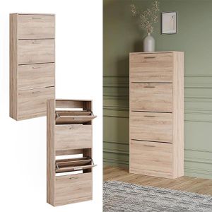 Produktbild für Schuhschrank Vicco Gizmo, sonoma eiche