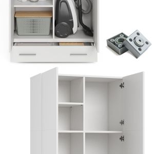 Produktbild für Mehrzweckschrank Vicco Ingo, weiß