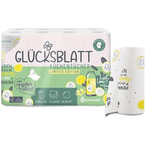 Produktbild für Küchenrolle Glücksblatt Lemonade, XL-Pack, 3-lagig