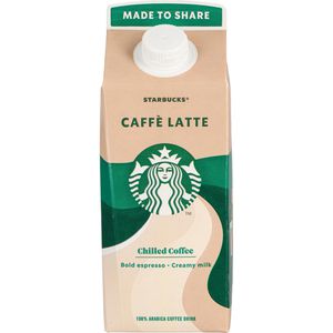 Produktbild für Eiskaffee Starbucks Caffè Latte Fettgehalt 3,1%