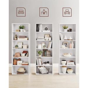 Produktbild für Bücherregal Vasagle LBC169T14, weiß