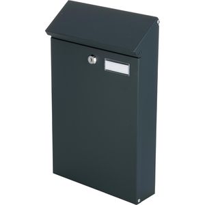 Produktbild für Briefkasten SafePost ScanPro 958 RAL 7016 anthrazit, aus Stahl
