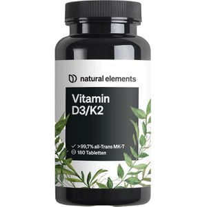 Vitamin-D natural-elements 180 Tabletten