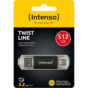 Produktbild für USB-Stick Intenso Twist Line 3539493, 512 GB