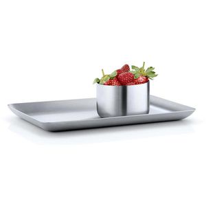 Produktbild für Serviertablett Blomus Basic 63611, eckig, 22x13cm