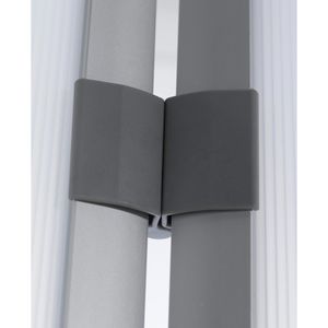 Produktbild für Stellwand Paperflow CR01X2.00, auf Rollen, 2-teilig