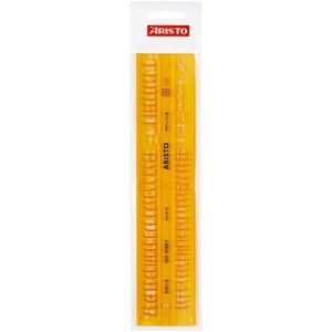 Produktbild für Schablone Aristo AR5301/5, Schriftschablone