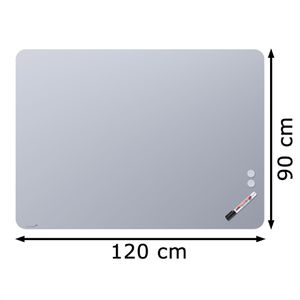 Produktbild für Glas-Magnettafel Legamaster 7-104154 Chilly Lake, 2 Magnete