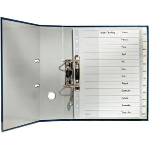 Produktbild für Register Leitz 1274-00-00, A4 Überbreite, blanko