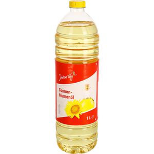 JedenTag Sonnenblumenöl Sonnenblumenöl, hocherhitzbar, 1 Liter