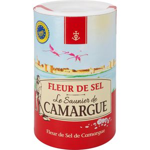 Salz Le-Saunier-de-Camargue Fleur De Sel, in der Dose, BIO