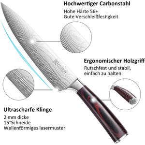 Produktbild für Messerset Paudin Universal Classic NS2, in Geschenkbox