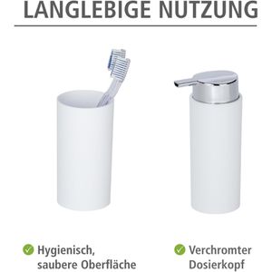 Produktbild für Badaccessoires-Set Wenko Calvo 24077800, 4-teilig