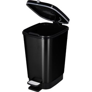 Produktbild für Mülleimer Curver KIS Chic Bin Style, schwarz