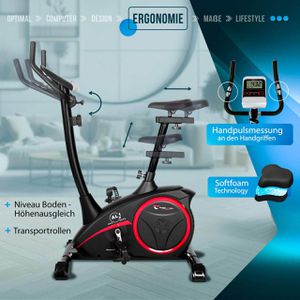 Produktbild für Ergometer Christopeit AL 1, 9 kg Schwungmasse, Upright-Bike