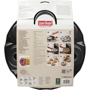 Produktbild für Backform Zenker Apfelküchliblech, für 8 Kuchen, aus Stahl