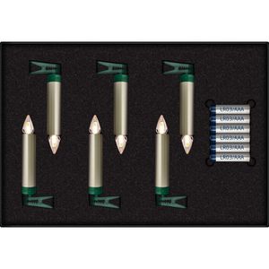 Christbaumkerzen Krinner Lumix SuperLight Flame