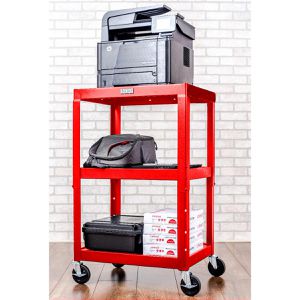 Produktbild für Werkstattwagen Luxor SEAVJ42-RD, Tragkraft 136 kg