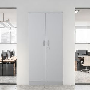 Produktbild für Aktenschrank G-Office FLC/WD.19, aus Metall / Holz