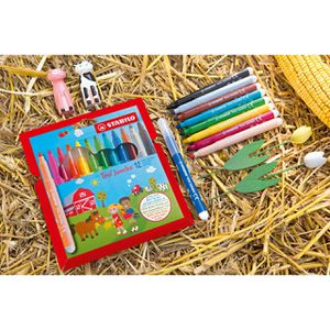 Produktbild für Filzstifte Stabilo Trio Jumbo, 380/12