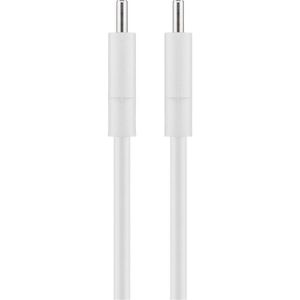 Produktbild für Ladekabel Goobay 66317, weiß, 1m
