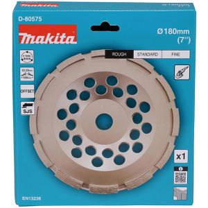 Produktbild für Diamantschleiftopf Makita D-80575, 180mm grob